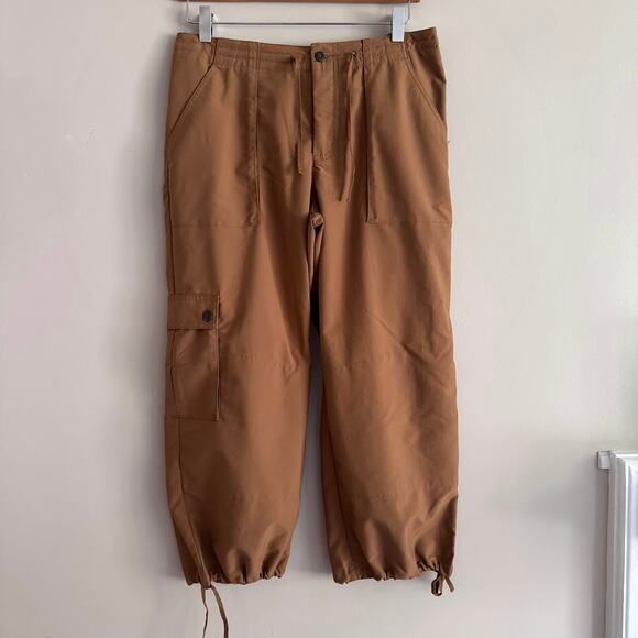 Patagonia Women's Brown Inter-Continental Capris Cropped Pants Vintage Size 6 - Picture 1 of 6